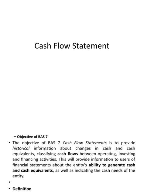 Cash Flow Statement | PDF