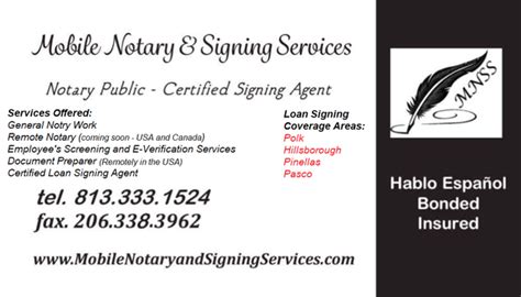 Mobile Notary And Signing Services Updated July Kathleen