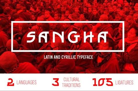 Free Font Of The Day #164 - Sangha - Themes Awesome