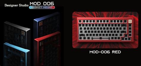 Buy Akko Mod Hot Swappable Barebone Keyboard Classic Red Pc Case Gear