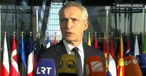 PAUKENSCHLAG NATO Generalsekretär Jens Stoltenberg gesteht Der