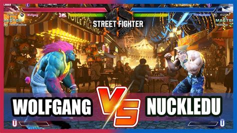 Sf Wolfgang Blanka Vs Guile Nuckledu Youtube