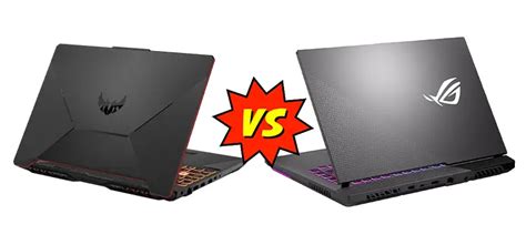 Asus TUF Gaming F15 2022 Vs ROG Strix G15 2022 Ryzen