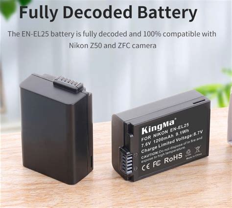 Nikon Z50 Battery