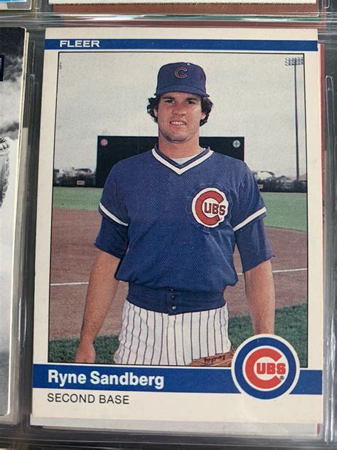 Lot Of Ryne Sandberg Fleer Baseball Cards Ebay