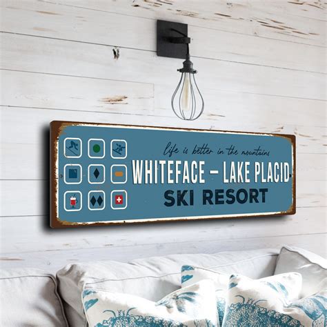 Whiteface Lake Placid | Ski Resort Decor | Whiteface Lake Placid Gift