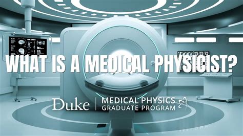 What Is A Medical Physicist Youtube