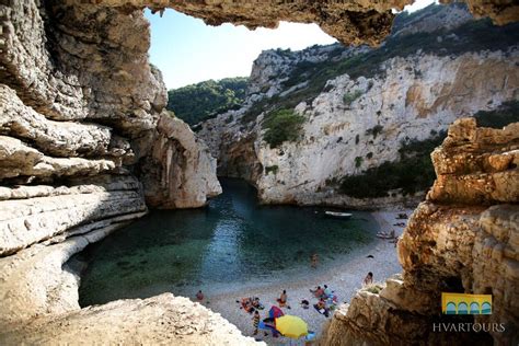 Exploring The Green And Blue Caves Hvar Tours