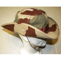 Chapeau de brousse Armée française camouflage Désert Nouveau Modèle