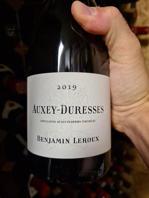 Benjamin Leroux Auxey Duresses Blanc France Burgundy C Te De