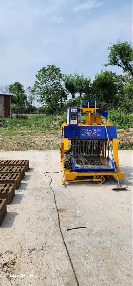 Solid Block Making Machine At Rs 225000 Block Making Machine In