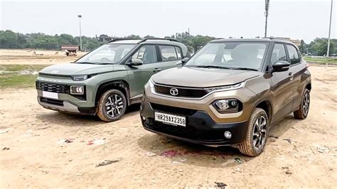 Micro Suv Showdown Tata Punch Pure Vs Hyundai Exter Ex Picking The