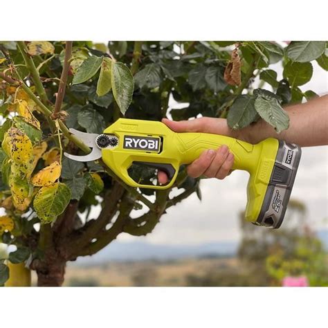 Ryobi Ry Sca Secateur Sans Fil One V Cdiscount Jardin