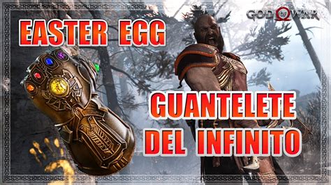 Easter Egg Guantelete Del Infinito God Of War Guantelete Quebrado