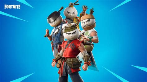 В Fortnite появился скин баоцзы — китайского пирожка