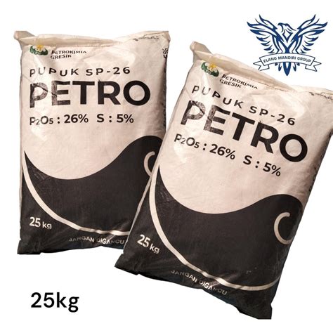 Jual Pupuk SP 26 PETRO 25kg Kandungan P2O5 26 S 5 Shopee Indonesia