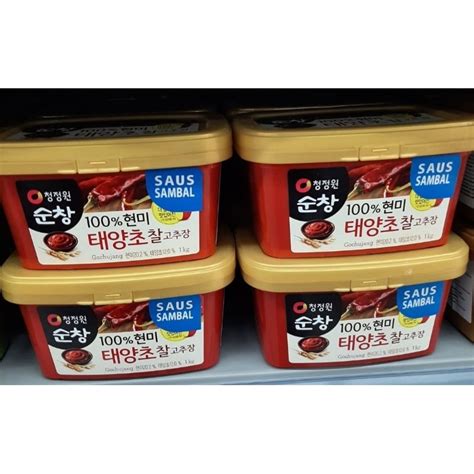 Jual Daesang Hot Pepper Paste Kg Cabe Pasta Korea Shopee Indonesia