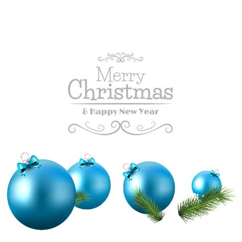 Blue Christmas Ornaments Transparent Png Png Mart