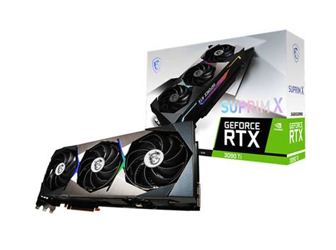MSI GeForce RTX 3090 Ti SUPRIM X 24G (NVIDIA, Grafikkarte) | MediaMarkt
