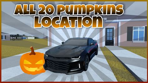 All 20 Pumpkins Location In Roblox Southwest Florida Youtube