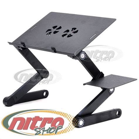 Столик охлаждающий для ноутбука трансформер Laptop Table T8 черный ...