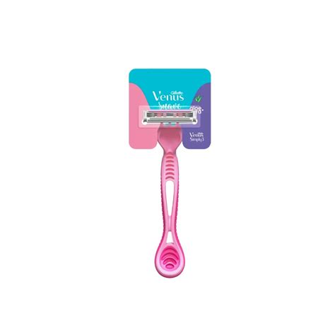 Aparelho Gillette Venus Simply 3 Feminino Descartável Embalagem 1