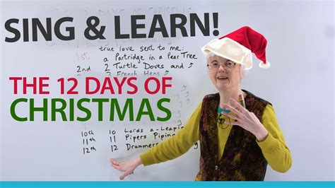 The Days Of Christmas Sing And Learn English Engvid