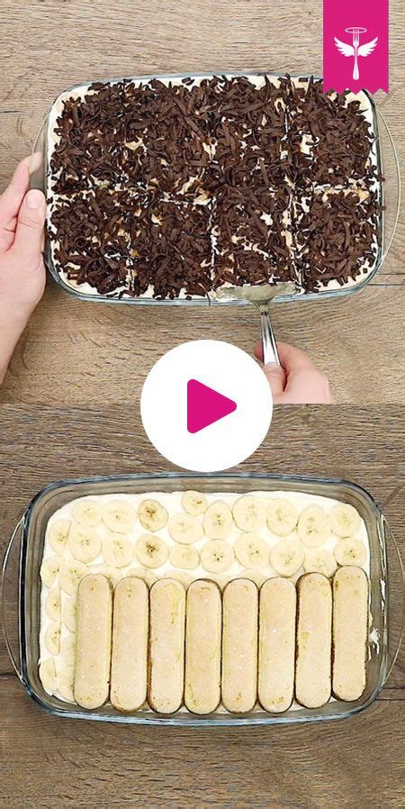 Bananen Tiramisu So Geht S Lecker Dessert Rezepte Einfach