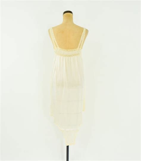 S Ivory Silk Slip Lingerie Creme Silk Slip Gem