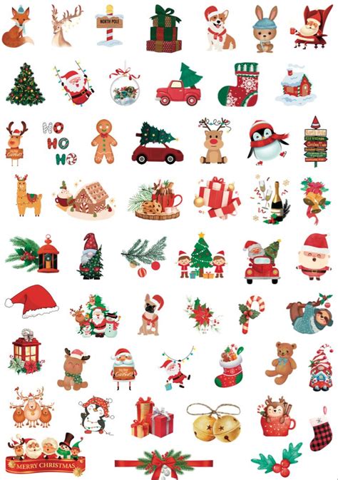 Christmas stickers