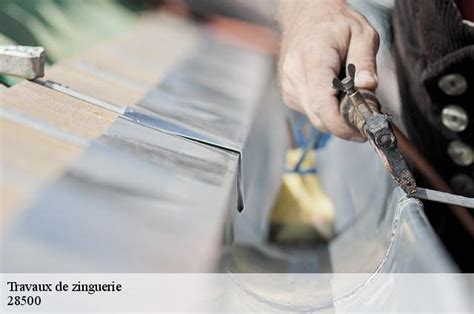 Travaux de zinguerie à Mezieres En Drouais tél 02 52 56 12 85