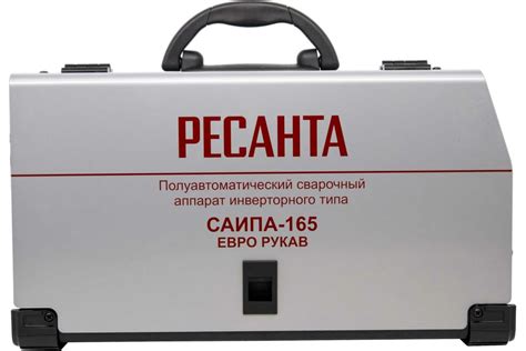 Сварочный полуавтомат Ресанта САИПА-165 Евро рукав (MIG/MAG) Ресанта ...