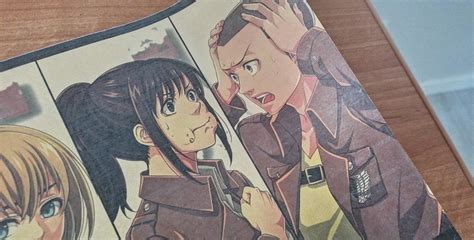 Атака титанов плакат