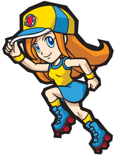 File Mona WarioWare Twisted Artwork 2 Super Mario Wiki The Mario