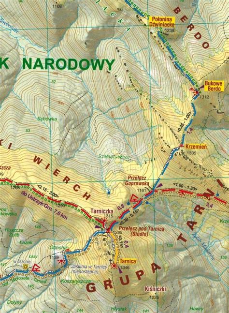 Bieszczady Zestaw Map Wodoodpornych Galileos