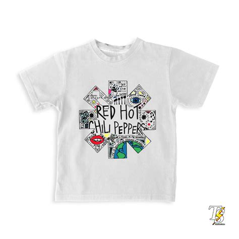 Jual Baju Kaos Anak Band Red Hot Chili Peppers Rhcp White Shopee Indonesia