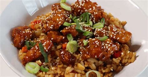 General Tso S Chicken With Fried Rice Recipe Samsung Food