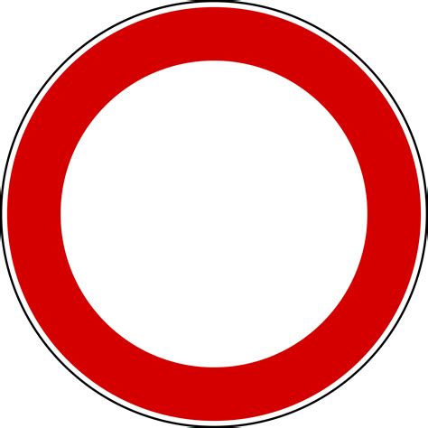 File:Italian traffic signs - divieto di transito.svg - Wikipedia