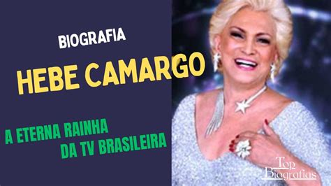 Hebe Camargo A Eterna Rainha Da TV Brasileira YouTube