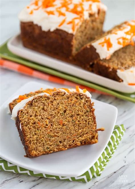 The Best Easy Carrot Bread • Love From The Oven