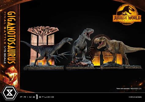 Statue Giganotosaurus Final Battle Regular Version Jurassic World