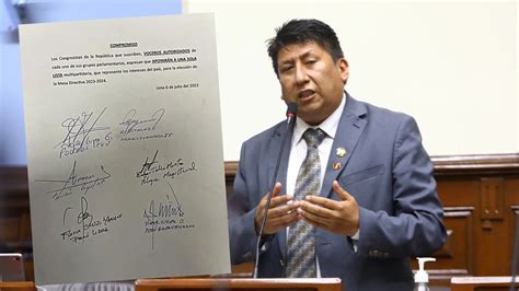 Jaime Quito Alex Flores Y Alfredo Pariona Renuncian A Perú Libre Terremoto En La Bancada Por