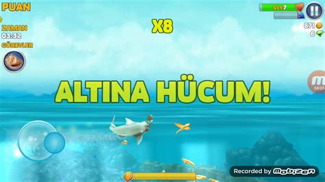 yemek istiyom hungry shark evulation bölüm 1 YouTube