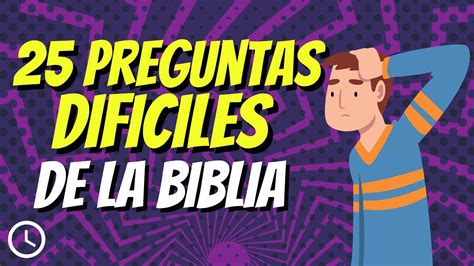 Descubre Las Preguntas M S Impactantes De La Biblia Para J Venes