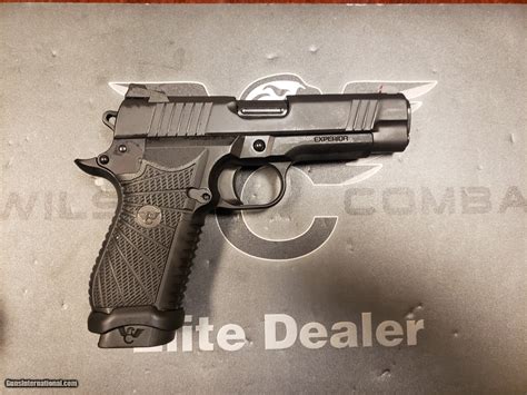 Wilson Combat Experior Doublestack 9mm Blackout Naked Slide For Sale