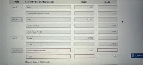 Solved Listed Below Are Selected Transactions Of Bridgeport Chegg