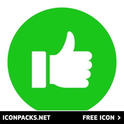 green thumbs  icon symbol   svg png formats