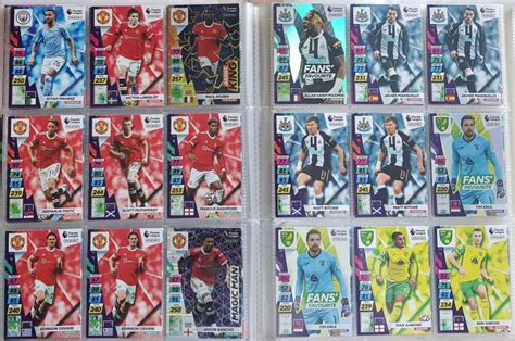 202122 Panini Adrenalyn Xl Plus Premier League Football Trading Cards