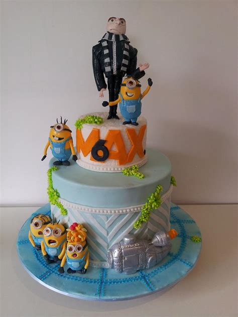 Despicable Me Decorated Cake By Bistra Dean CakesDecor