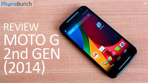 Motorola Moto G 2nd Gen 2014 Review Youtube